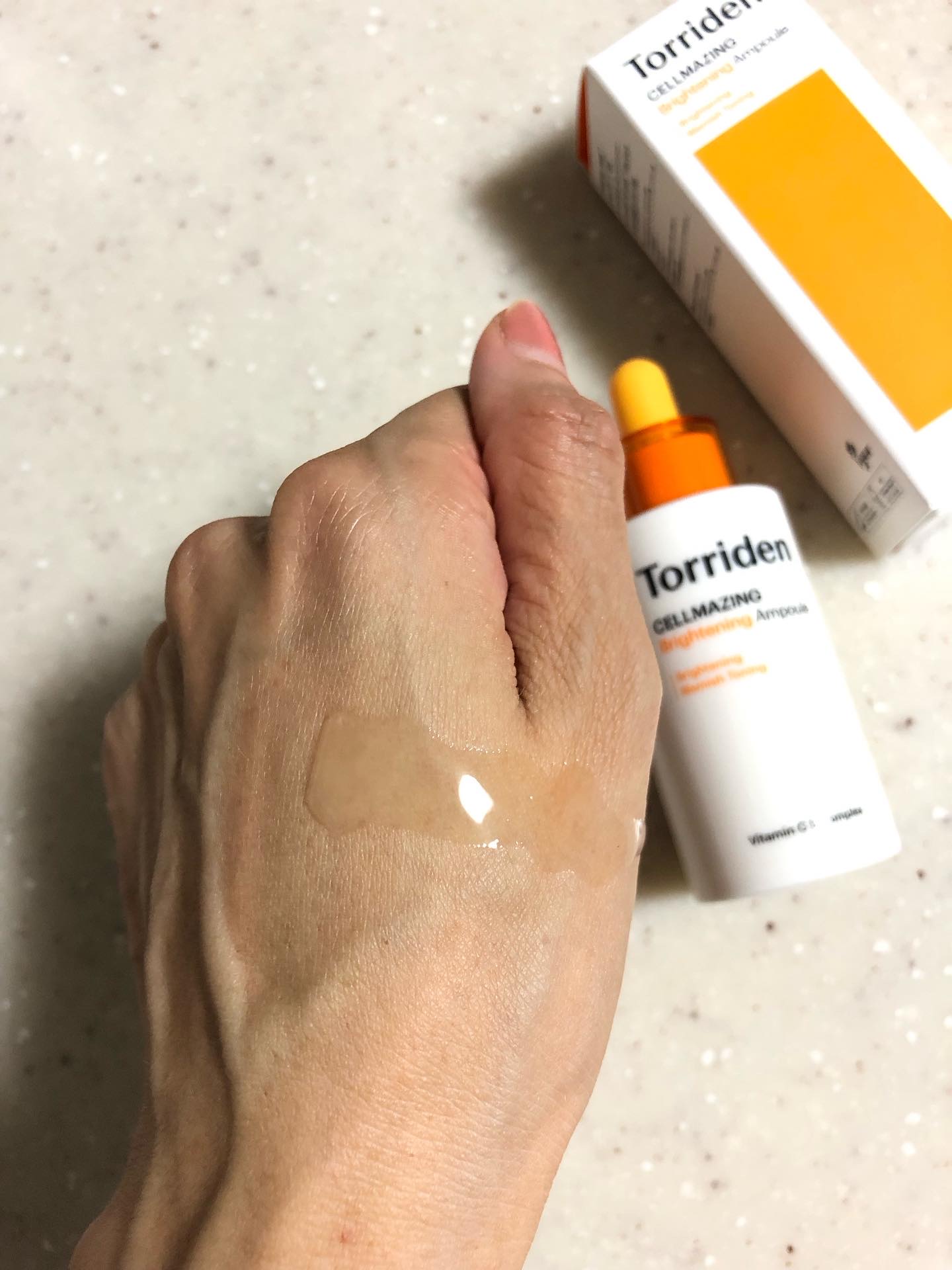 セルメイジング ビタC ブライトニングアンプル/Torriden/美容液を使ったクチコミ（1枚目）