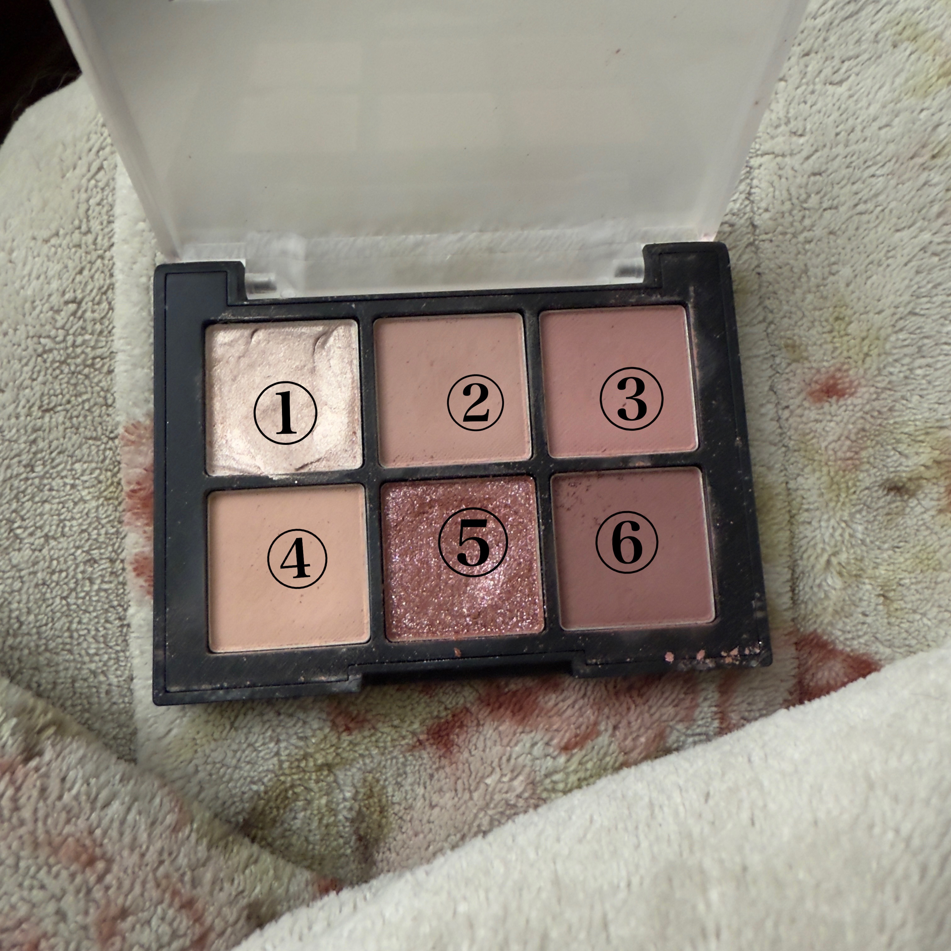 ブラーフィニシュシャドウパレット/Dinto/アイシャドウパレットを使ったクチコミ（2枚目）