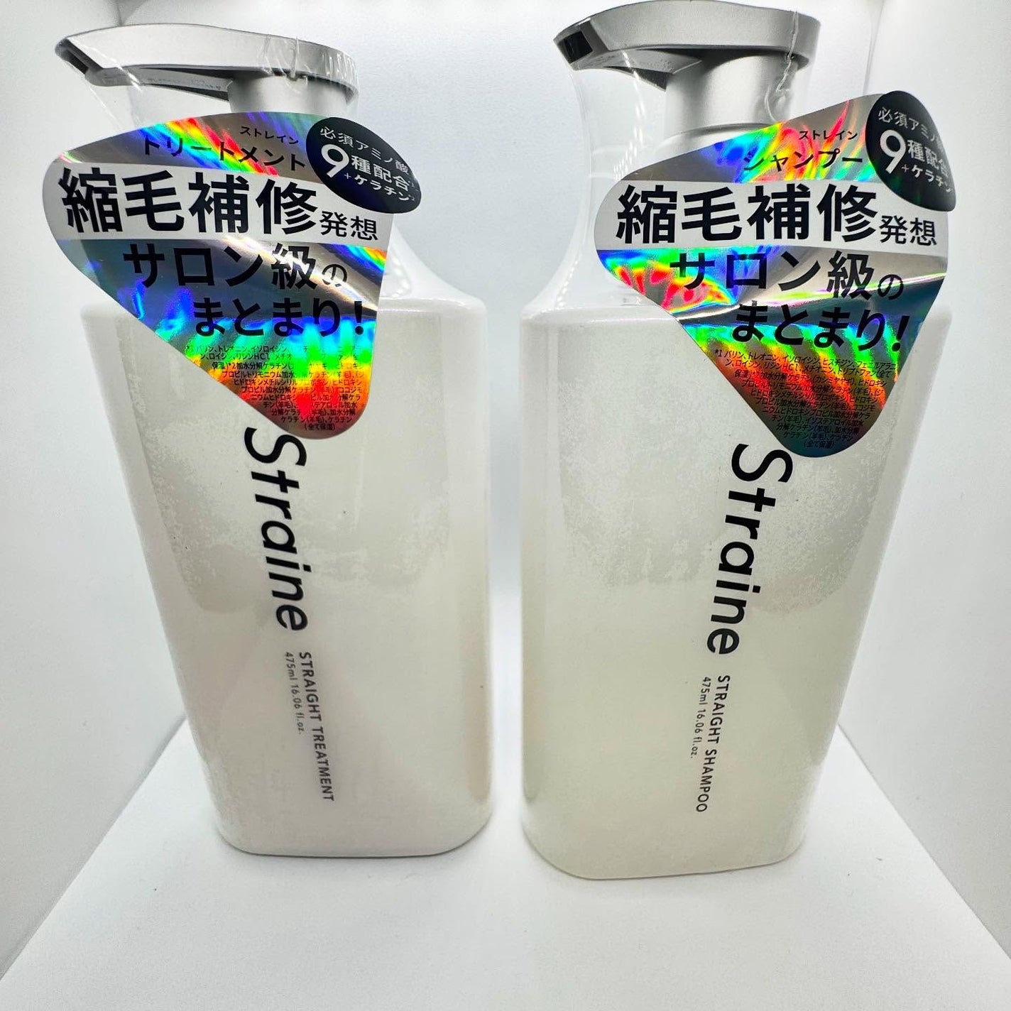 ストレートシャンプー/ストレートトリートメント ホワイトブロッサムの香り/Straine/市販シャンプーを使ったクチコミ(5枚目)