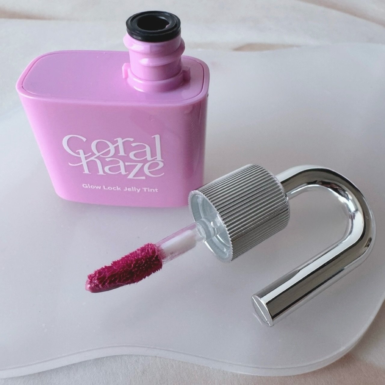 グロウロックゼリーティント/Coralhaze/リップティントを使ったクチコミ（3枚目）
