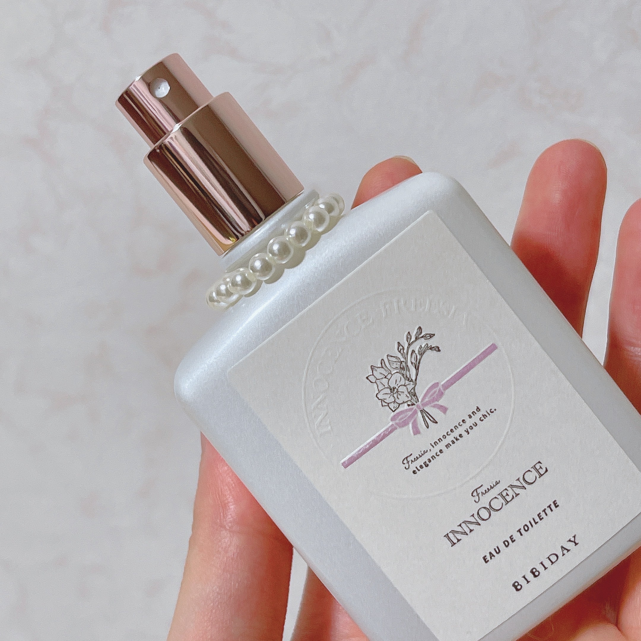 イノセンスフリージアオードトワレ/BIBIDAY/香水(レディース)を使ったクチコミ（2枚目）