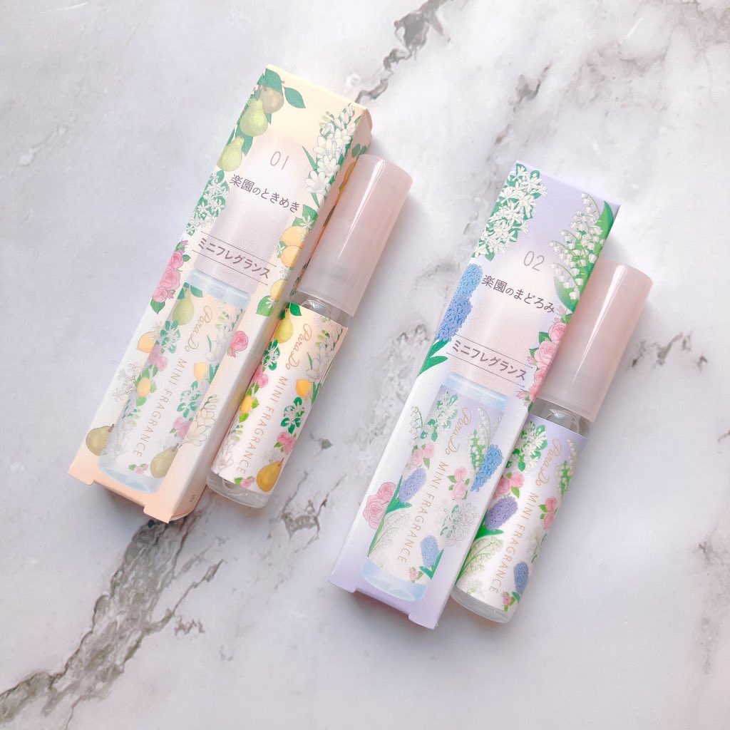 ミニフレグランス 01 楽園のときめき/パラドゥ/香水(レディース)を使ったクチコミ（1枚目）