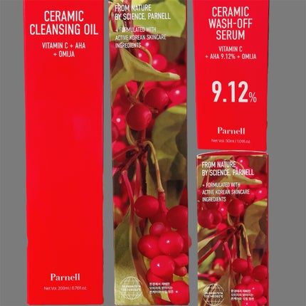 AHA 9.12 オミジャ 陶器肌 ウォッシュオフ セラム/parnell/美容液を使ったクチコミ(5枚目)