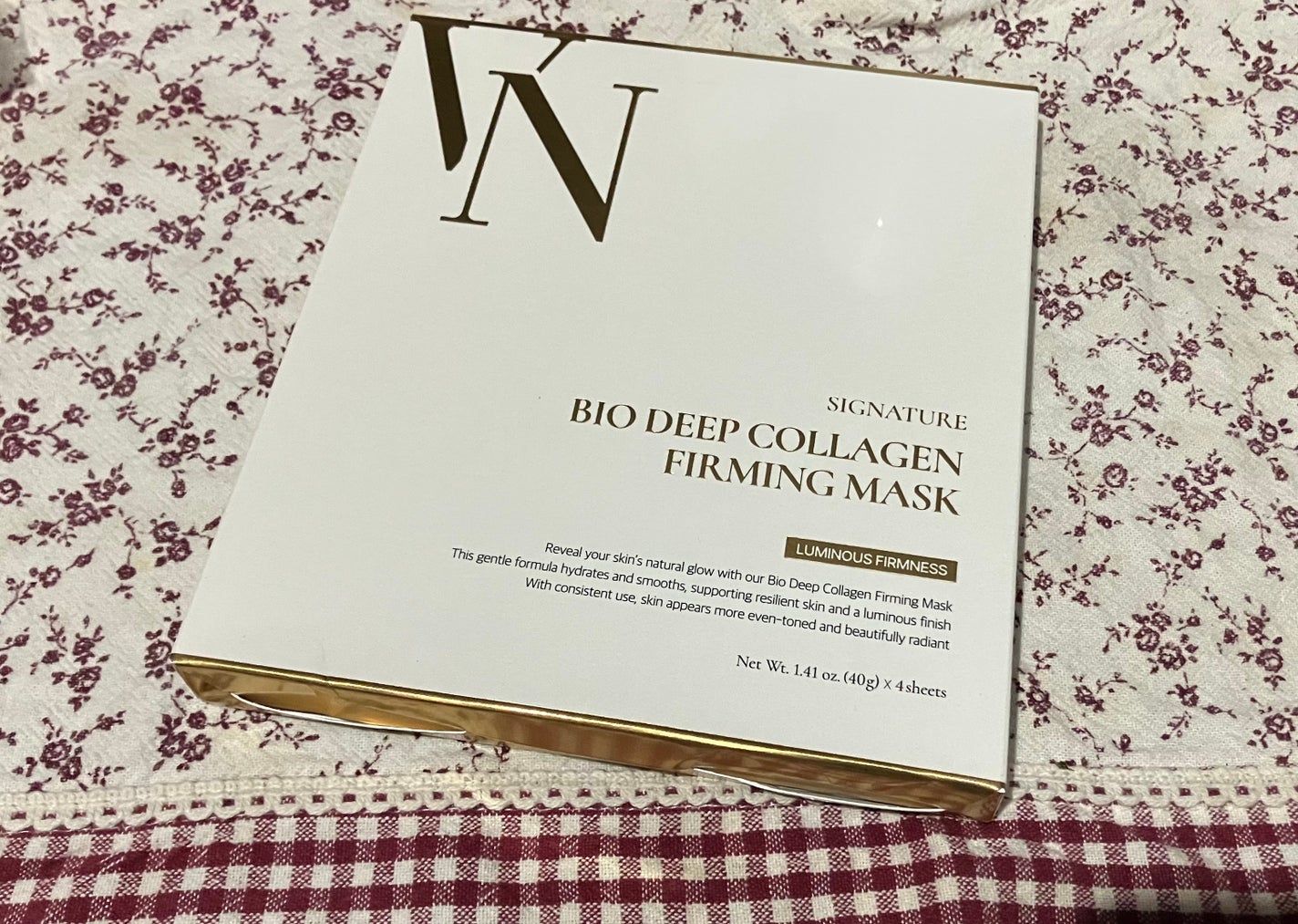 シグニチャーバイオディープコラーゲンファーミングマスク/VINNE /シートマスク・パックを使ったクチコミ(2枚目)