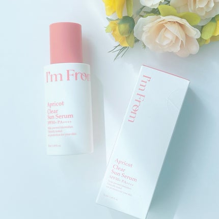 アプリコットクリアサンセラム/I'm from/日焼け止めローションを使ったクチコミ(2枚目)