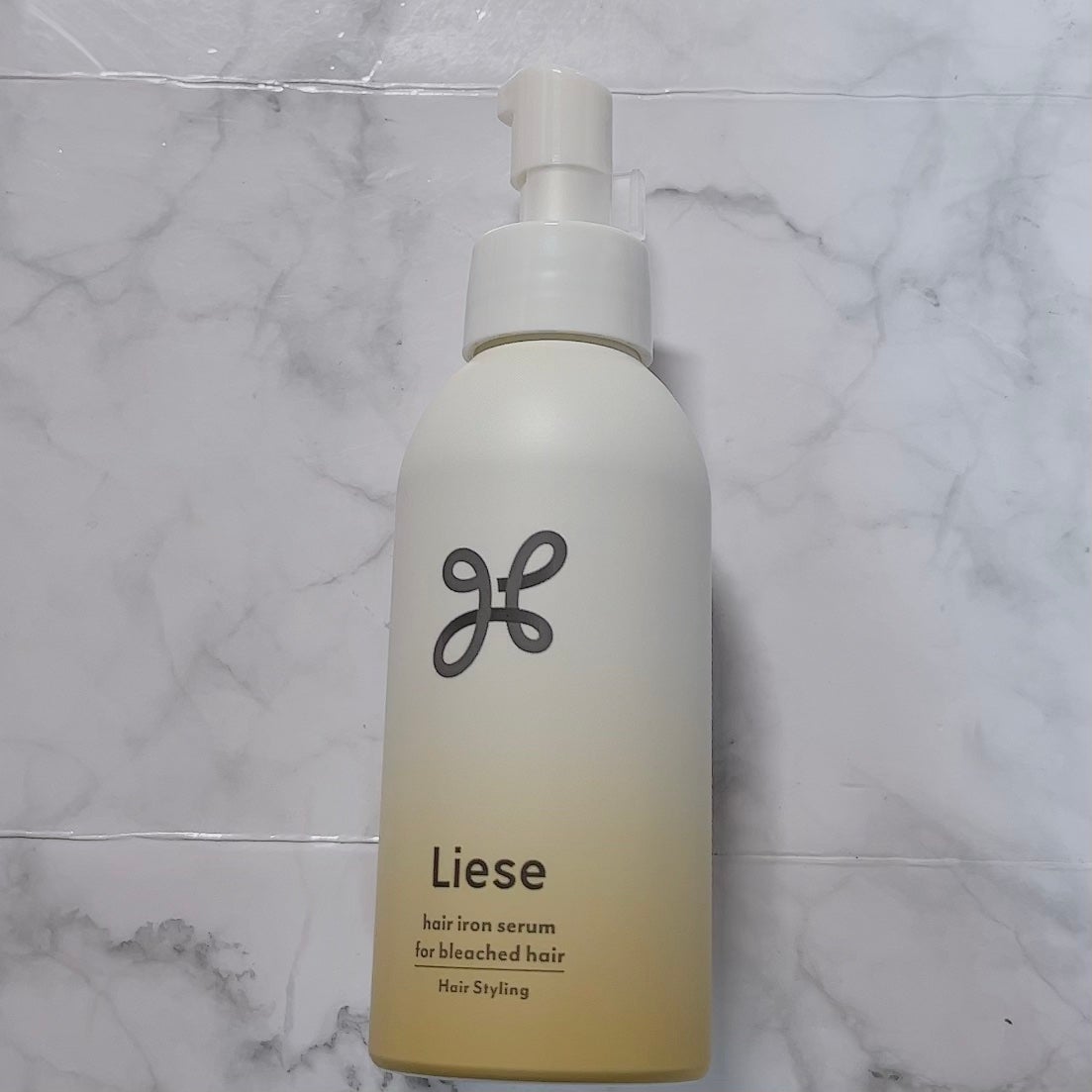 リーゼ ブリーチヘア用 アイロン下地セラム/リーゼ/プレスタイリング・寝ぐせ直しを使ったクチコミ(4枚目)