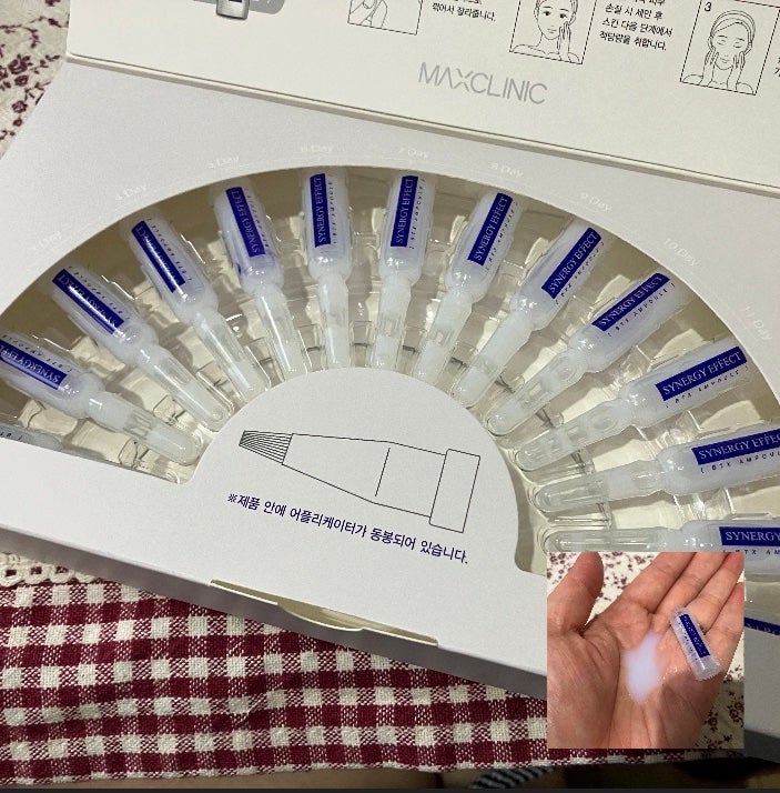 BTXクリームアンプル/MAXCLINIC/フェイスクリームを使ったクチコミ(2枚目)