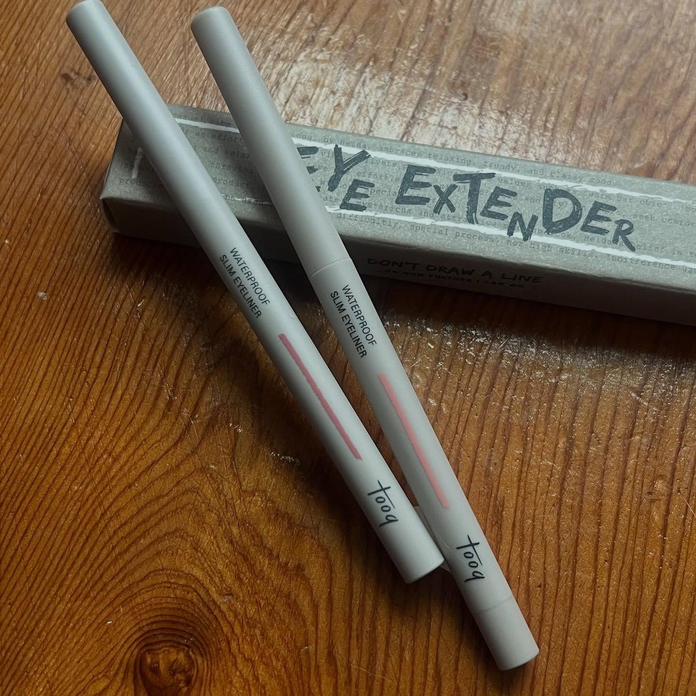 ウォータープルーフ スリム アイライナー/Tooq/ジェルアイライナーを使ったクチコミ(3枚目)