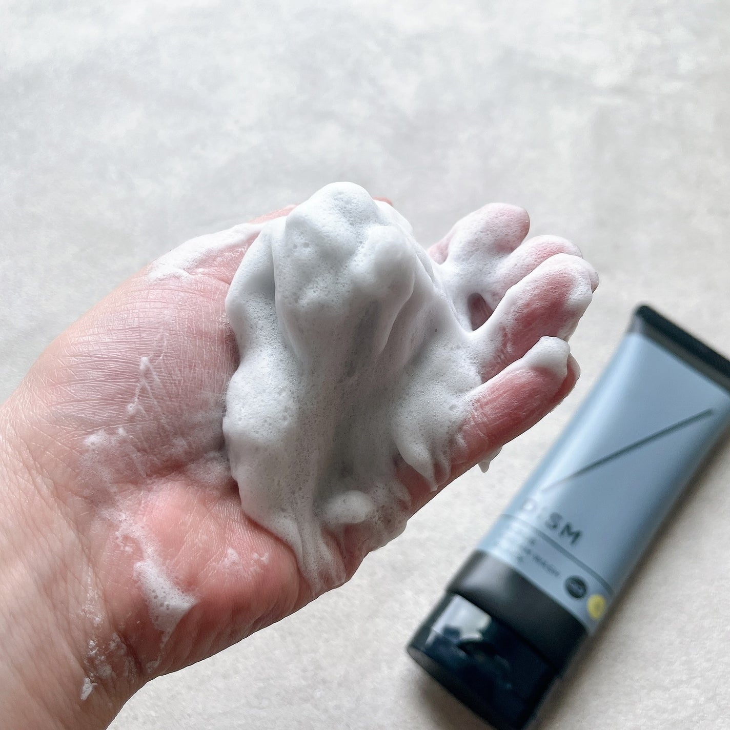 ディズム スクラブクリームウォッシュ ブラック/DISM/洗顔フォームを使ったクチコミ(8枚目)