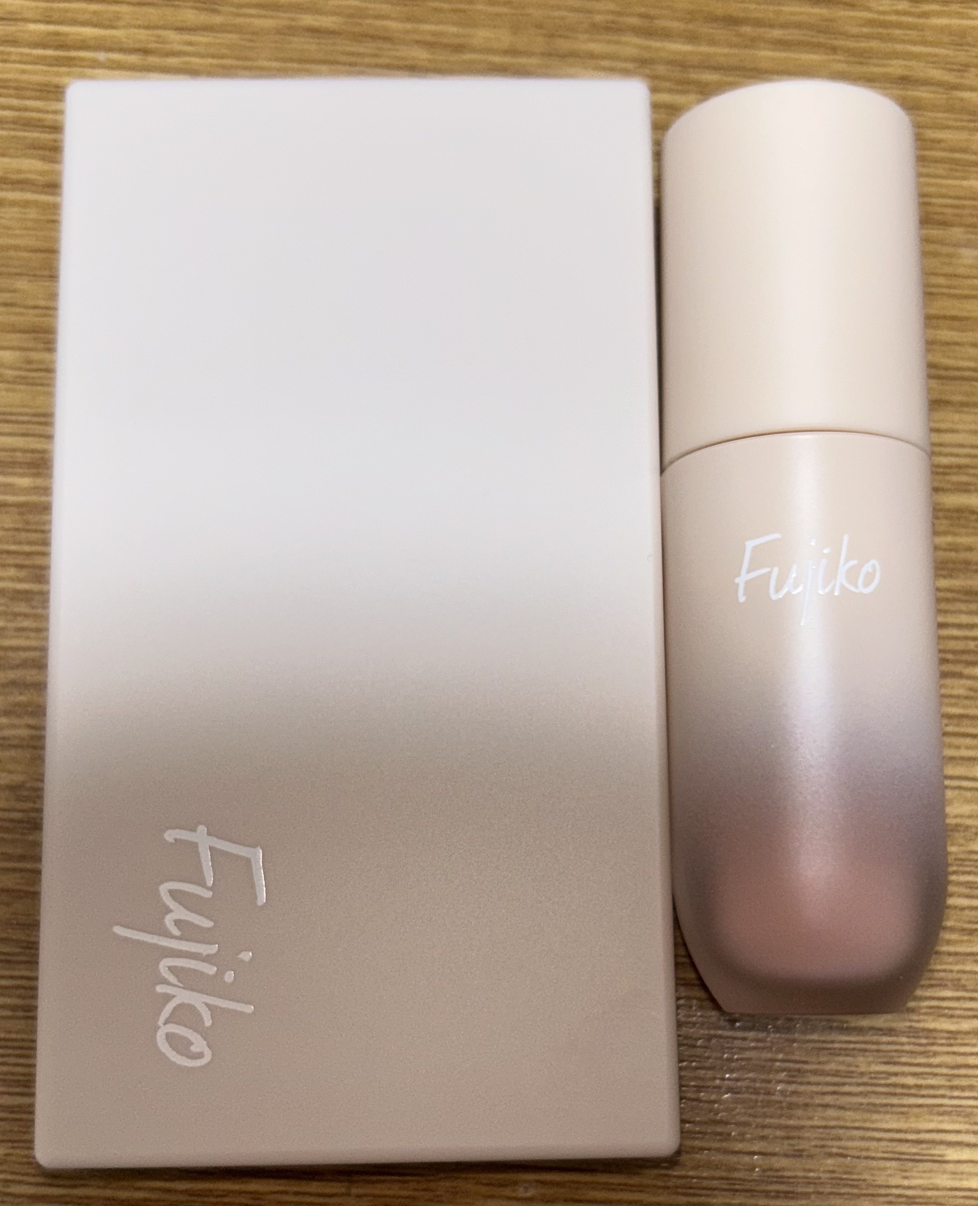 ⽔彩チーク 01 マイスイートピンク/Fujiko/リキッドチークを使ったクチコミ（2枚目）