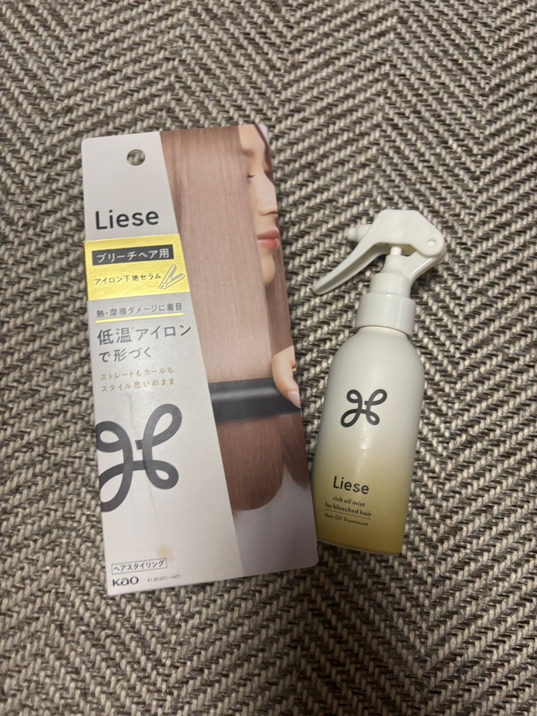 リーゼ ブリーチヘア用 アイロン下地セラム/リーゼ/プレスタイリング・寝ぐせ直しを使ったクチコミ(1枚目)