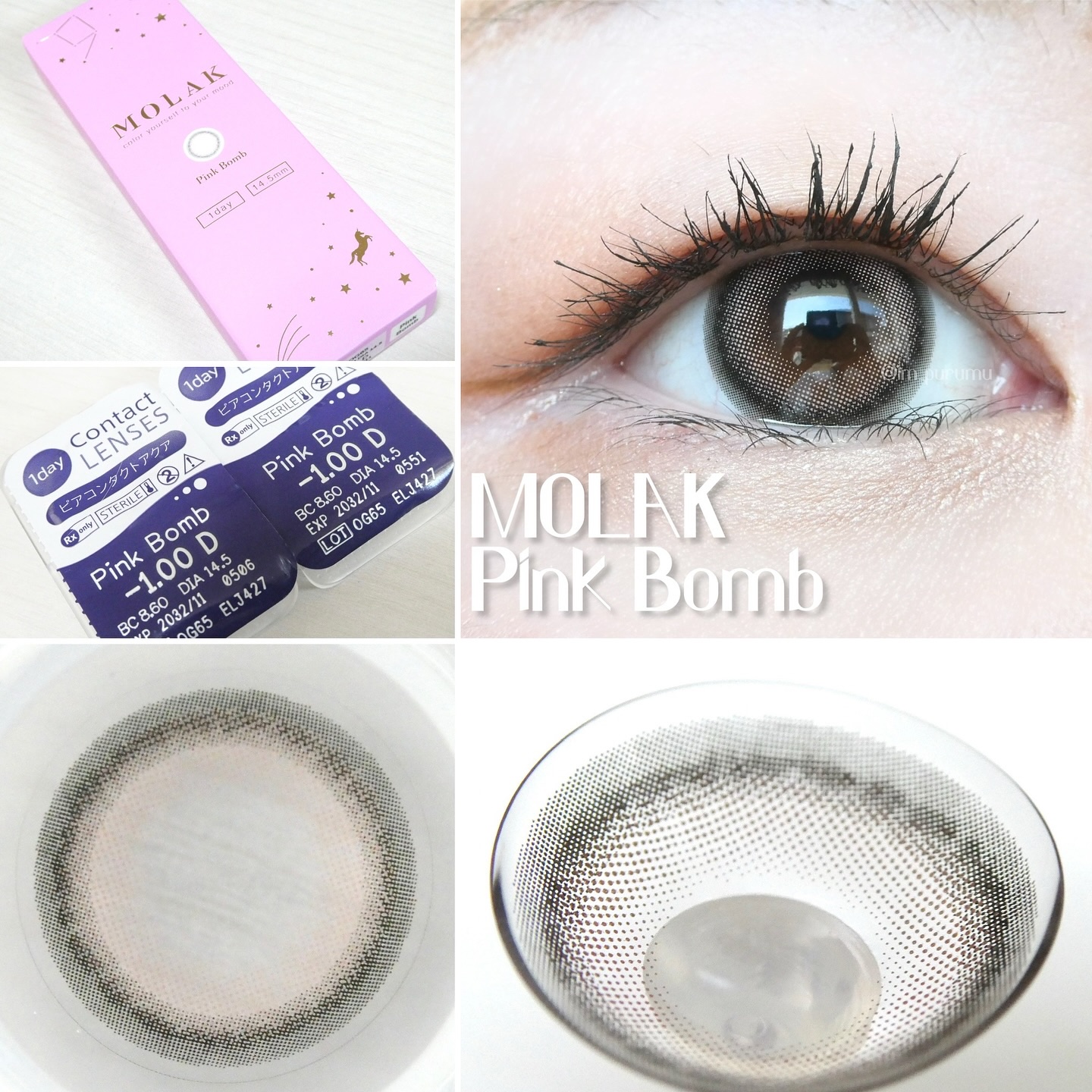 MOLAK 1day/MOLAK/ワンデー（１DAY）カラコンを使ったクチコミ（2枚目）