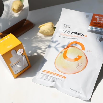 ドクタージー ピュア ビタミンC ブライトニングマスク/Dr.G/シートマスク・パックを使ったクチコミ(5枚目)