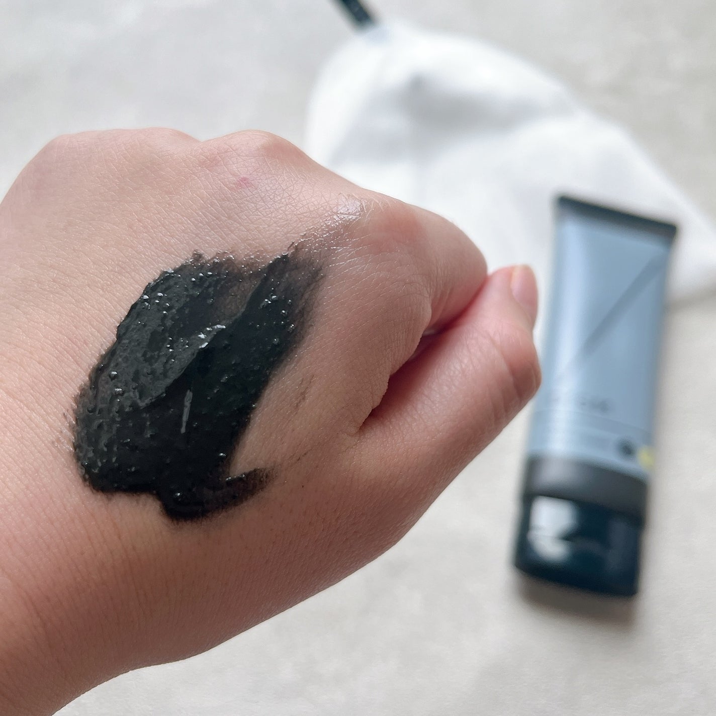 ディズム スクラブクリームウォッシュ ブラック/DISM/洗顔フォームを使ったクチコミ(5枚目)