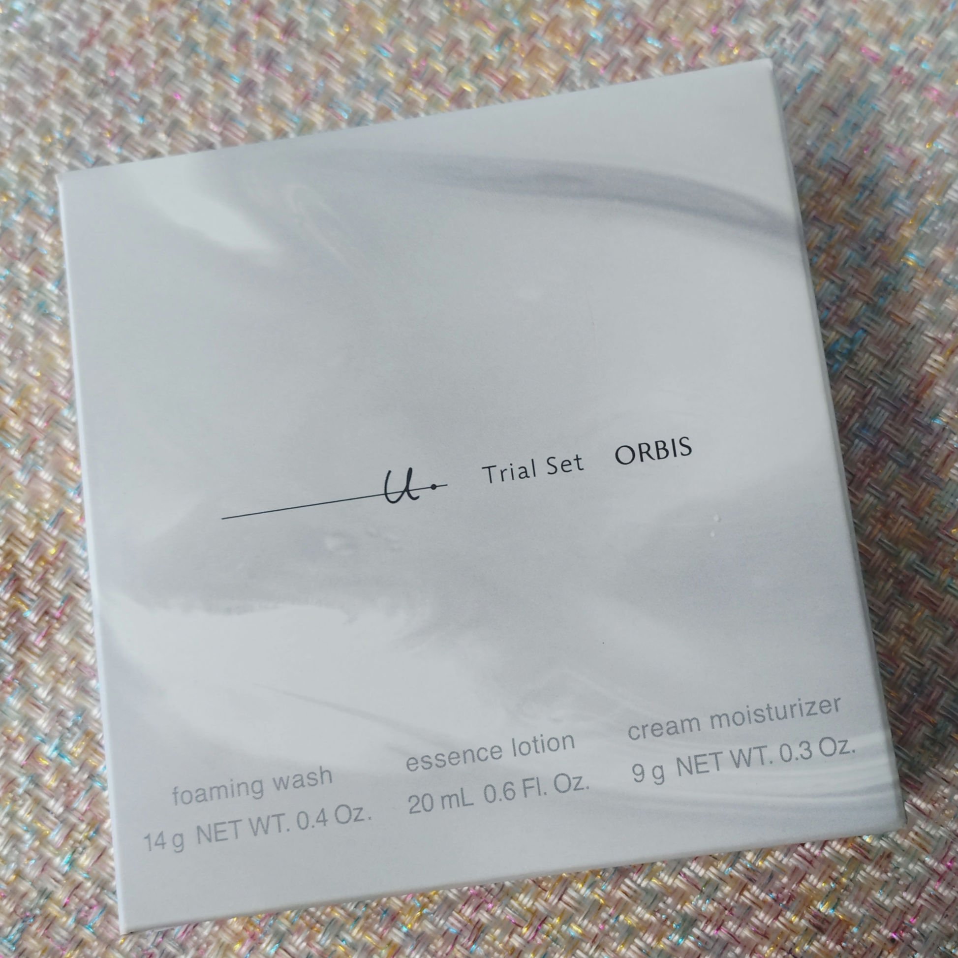 オルビスユー ドット トライアルセット/オルビス/トライアルキットを使ったクチコミ（1枚目）