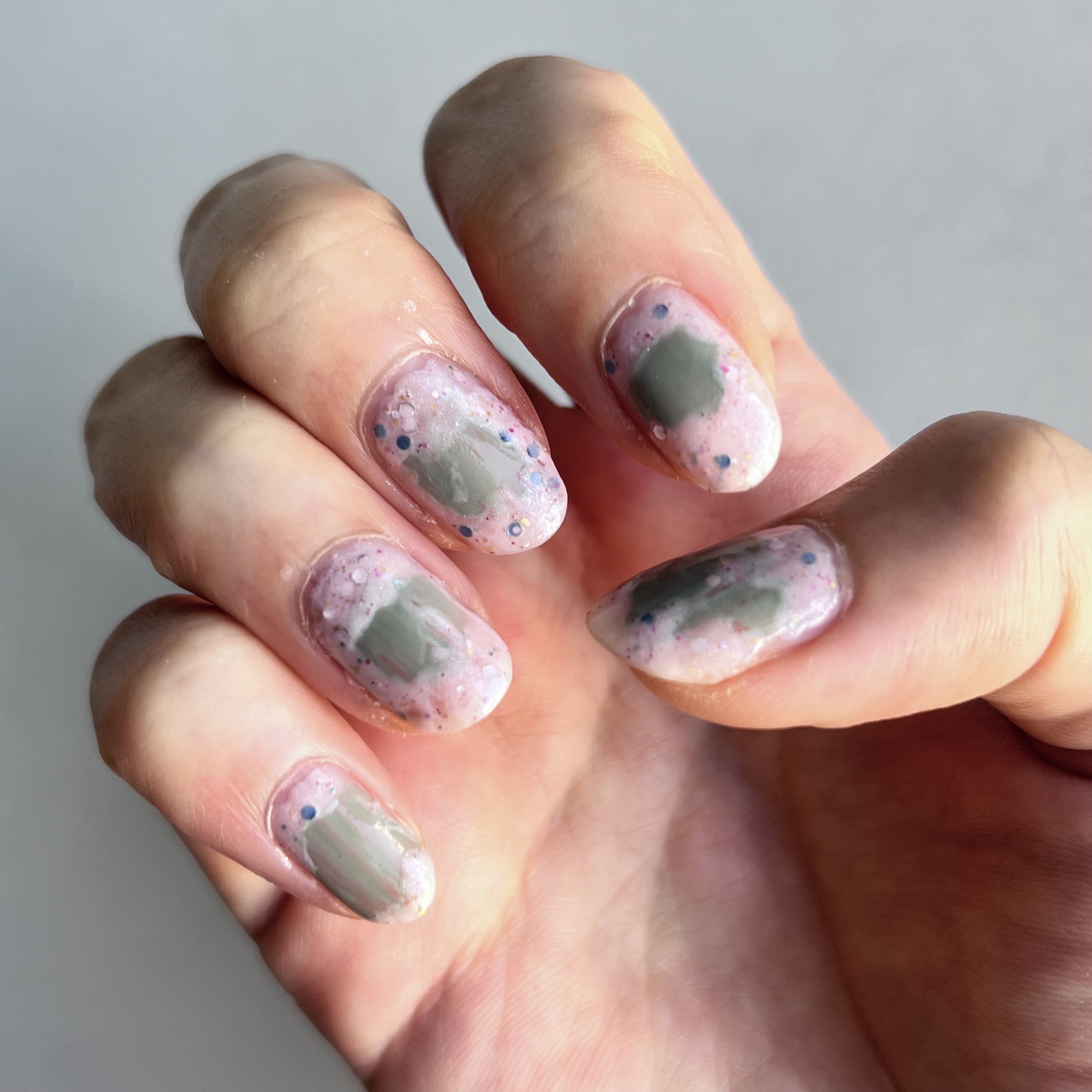 エクセル ネイルポリッシュ N NL47 ポッピングクルー(限定色)/excel/マニキュアを使ったクチコミ（3枚目）