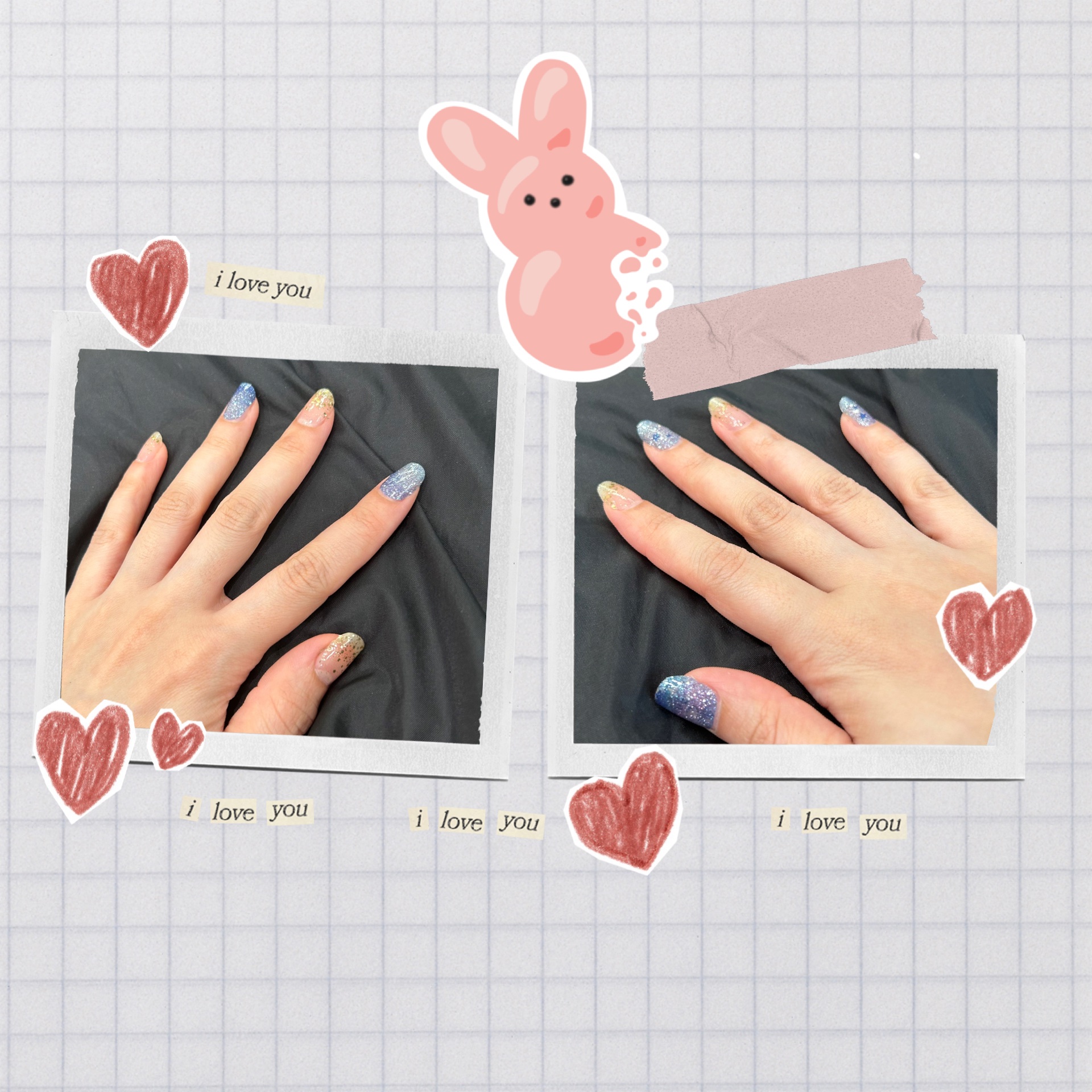 INCOCO インココ  マニキュアシート アイ キャンディ (Eye Candy)/インココ/ネイルシールを使ったクチコミ（1枚目）