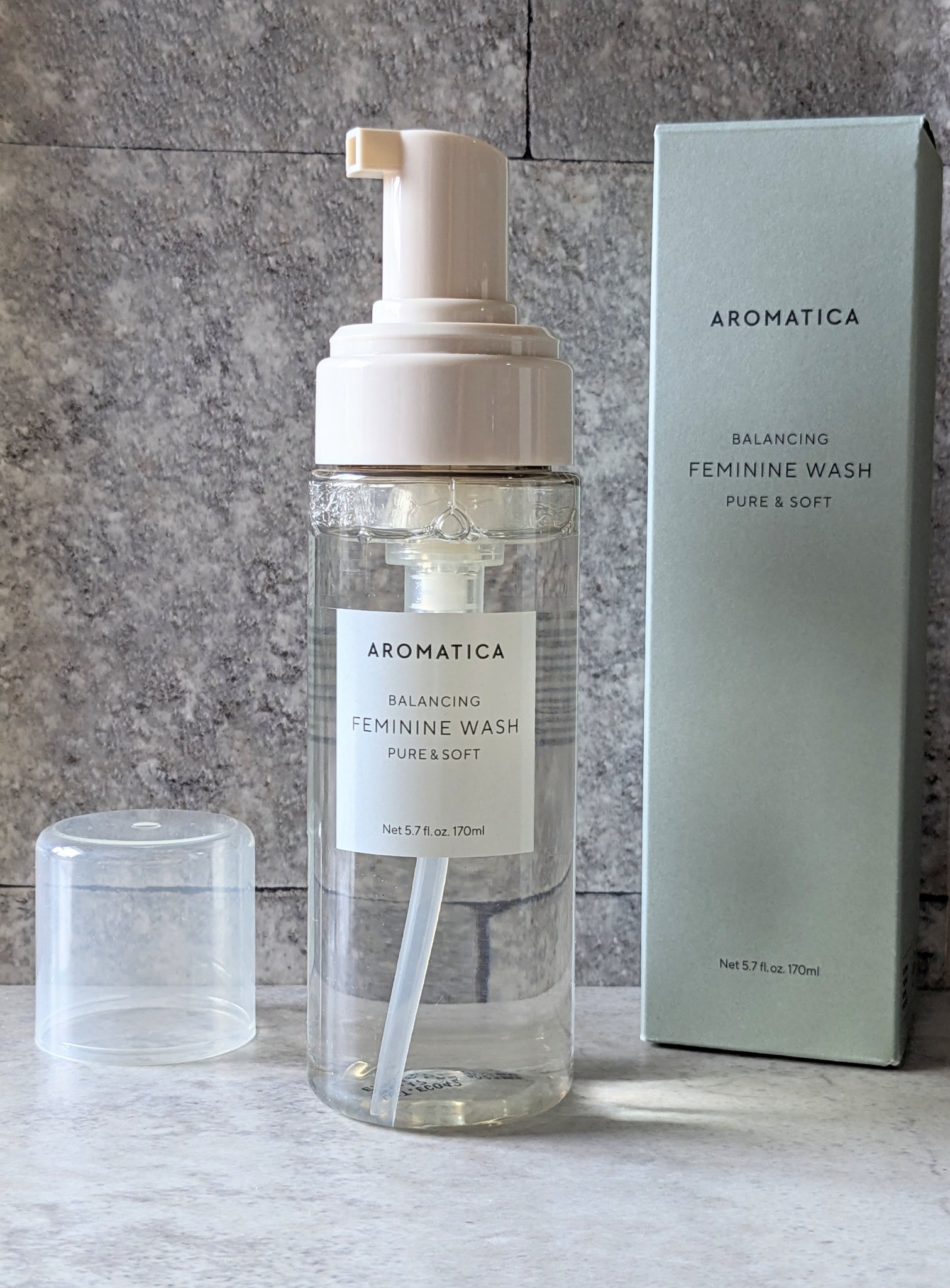 ピュア＆ソフトフェミニンウォッシュ /AROMATICA/デリケートゾーンケアを使ったクチコミ（2枚目）