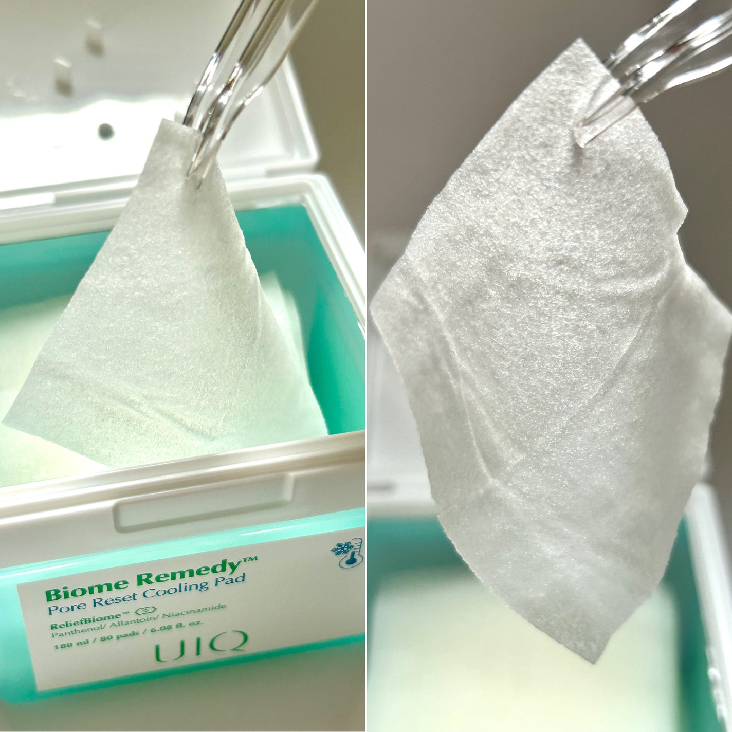 バイオームレメディポアリセットクーリングパッド/UIQ/トナーパッドを使ったクチコミ(4枚目)