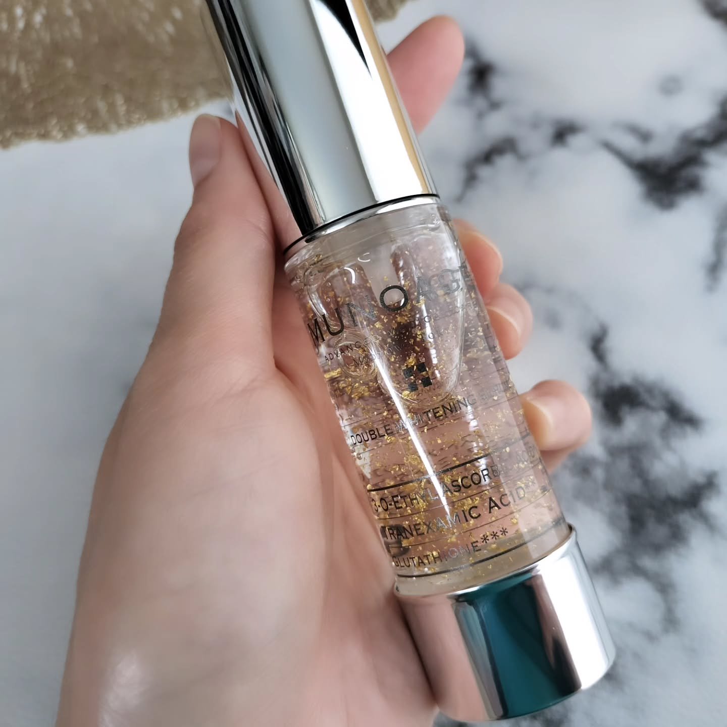 アドバンストホワイトニングセラム/MUNOAGE(ミューノアージュ)/美容液を使ったクチコミ（3枚目）