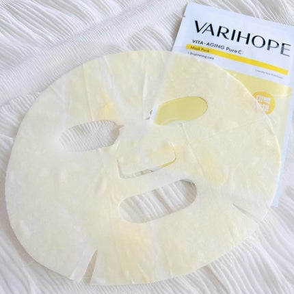 第2世代 ビタエイジングピュアCマスクパック/VARI:HOPE/シートマスク・パックを使ったクチコミ(4枚目)