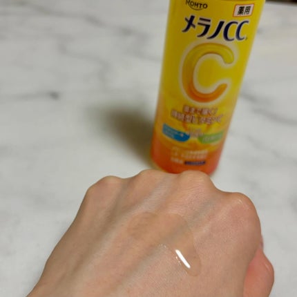 薬用しみ対策 美白化粧水/メラノCC/化粧水を使ったクチコミ(5枚目)