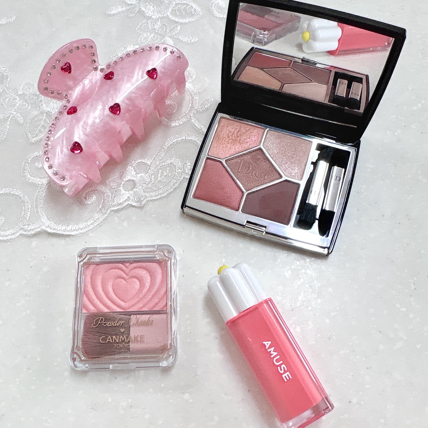 パウダーチークス/キャンメイク/パウダーチークを使ったクチコミ（1枚目）