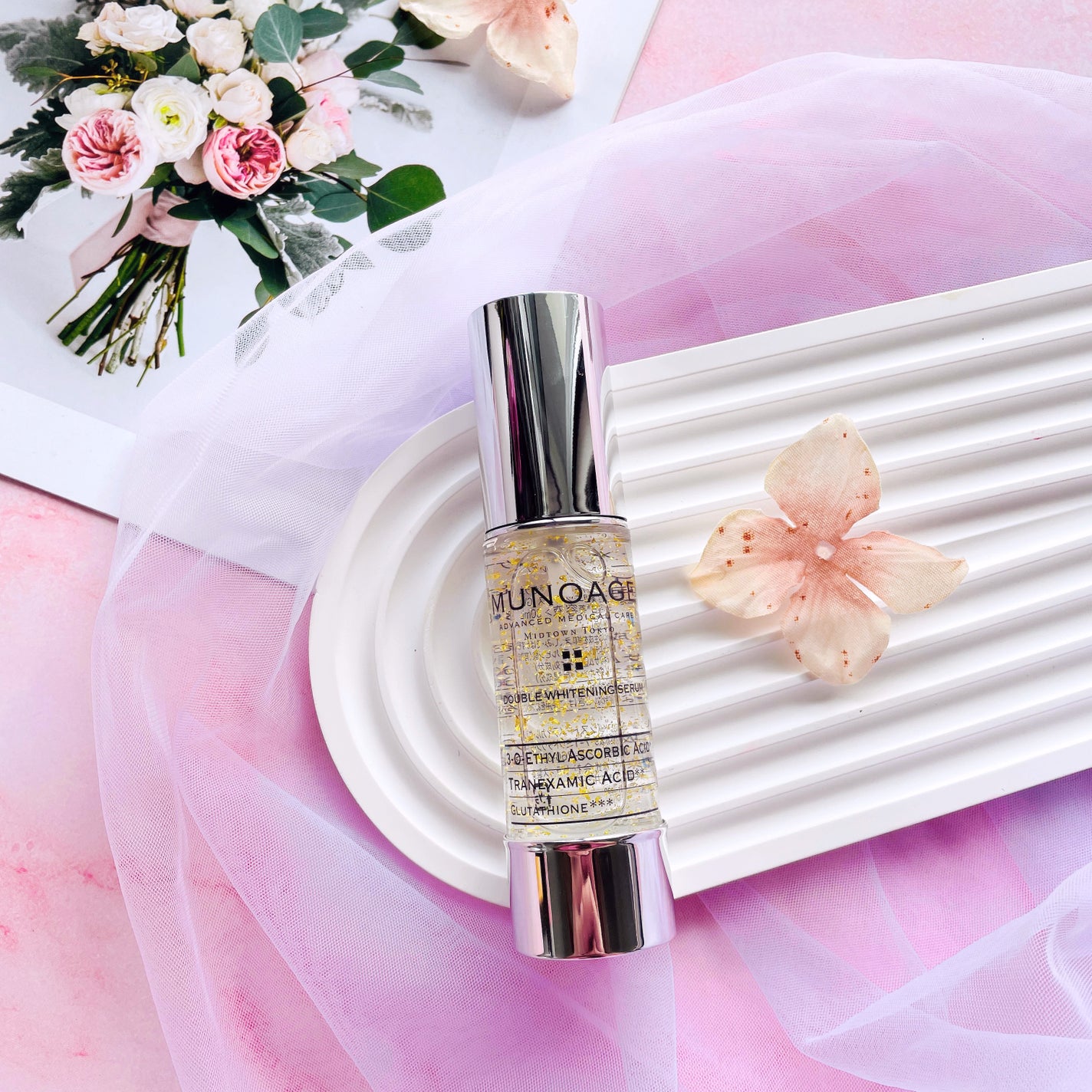 アドバンストホワイトニングセラム/MUNOAGE(ミューノアージュ)/美容液を使ったクチコミ(1枚目)