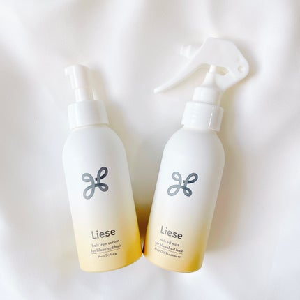 リーゼ ブリーチヘア用 アイロン下地セラム/リーゼ/プレスタイリング・寝ぐせ直しを使ったクチコミ(1枚目)