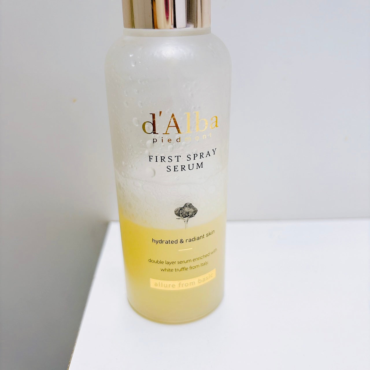 ダルバ ホワイトトリュフファーストスプレーセラム/ダルバ/ミスト状化粧水を使ったクチコミ(2枚目)