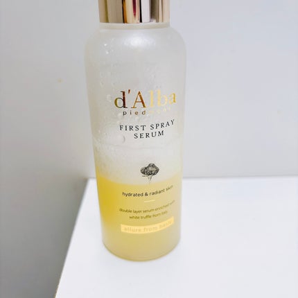 ダルバ ホワイトトリュフファーストスプレーセラム/ダルバ/ミスト状化粧水を使ったクチコミ(2枚目)