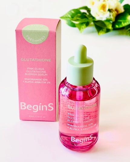 Pink Guava Glutathione Blemish Serum/BeginS by JUNGSAEMMOOL/美容液を使ったクチコミ(6枚目)