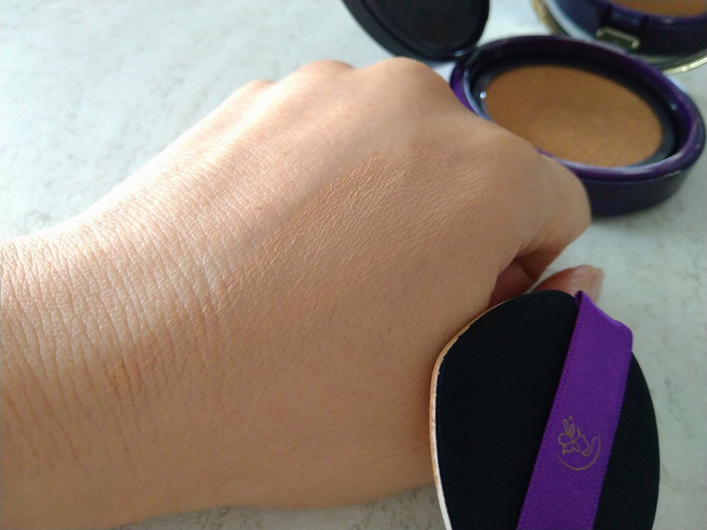 ステファニーエイジングカバー クッションファンデーション/STEFANY AGING COVER/クッションファンデーションを使ったクチコミ(4枚目)