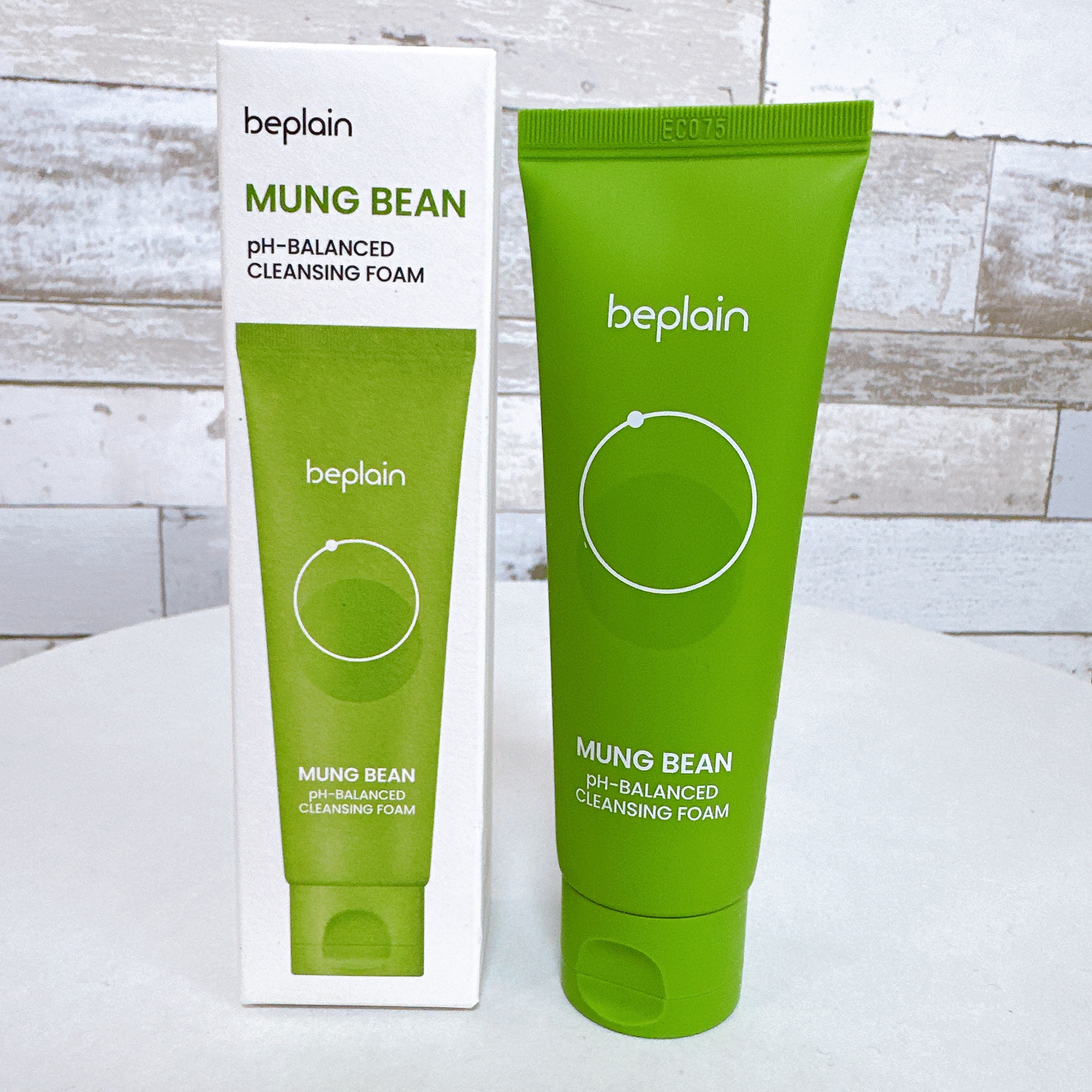 緑豆弱酸性洗顔フォーム/beplain/洗顔フォームを使ったクチコミ（1枚目）