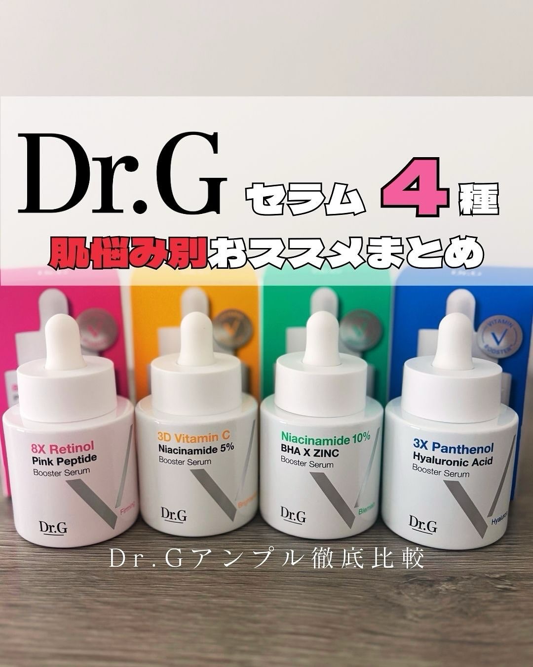 3D ビタミンC ナイアシンアミド 5% ブースター ブライトニング セラム/Dr.G/美容液を使ったクチコミ（1枚目）
