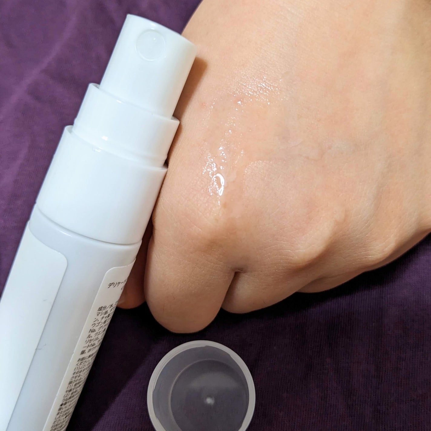 デリケートデオ リフレッシュミスト/fem tone/デリケートゾーンケアを使ったクチコミ(3枚目)