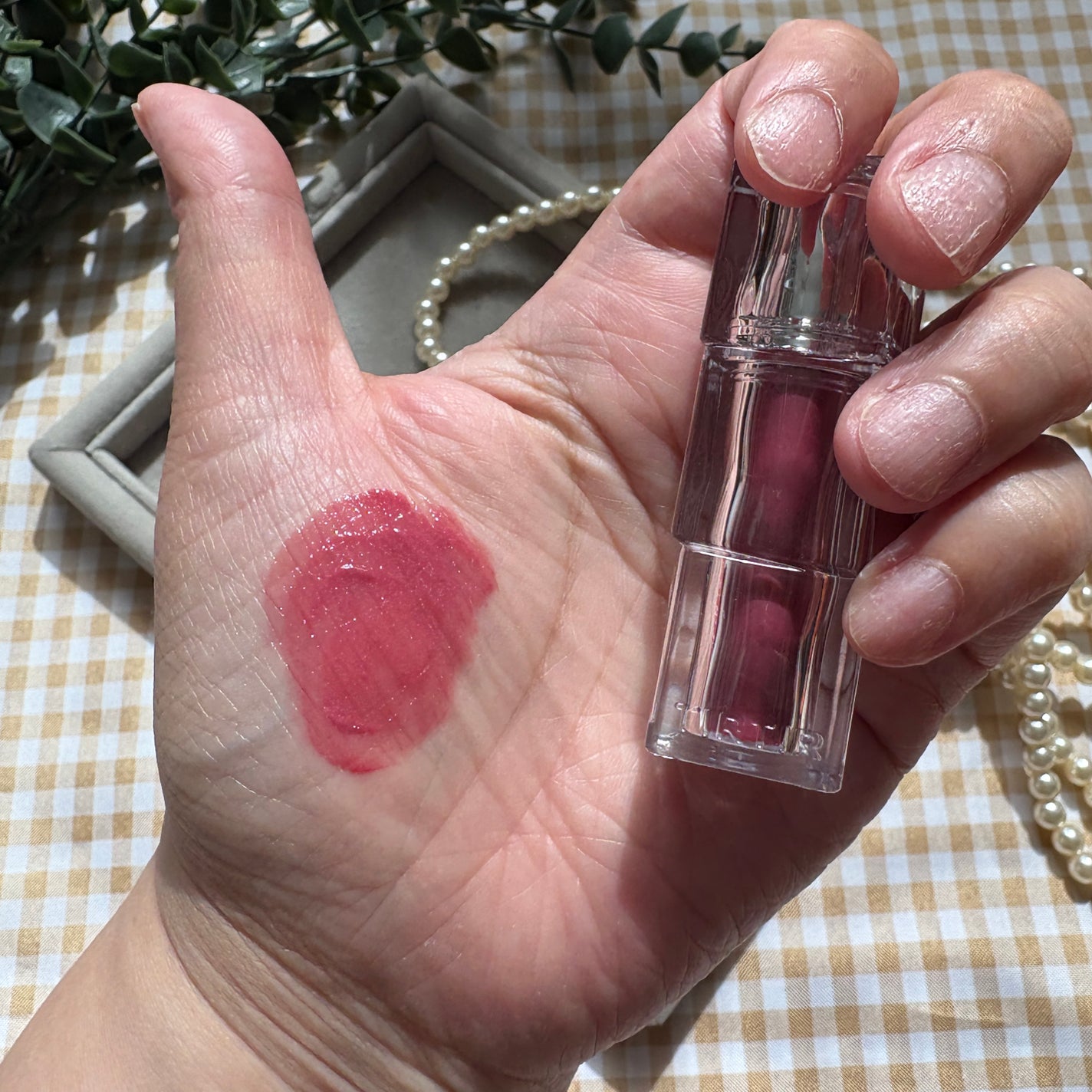 ウォーターリズムグロウティント/TIRTIR(ティルティル)/リップティントを使ったクチコミ(2枚目)