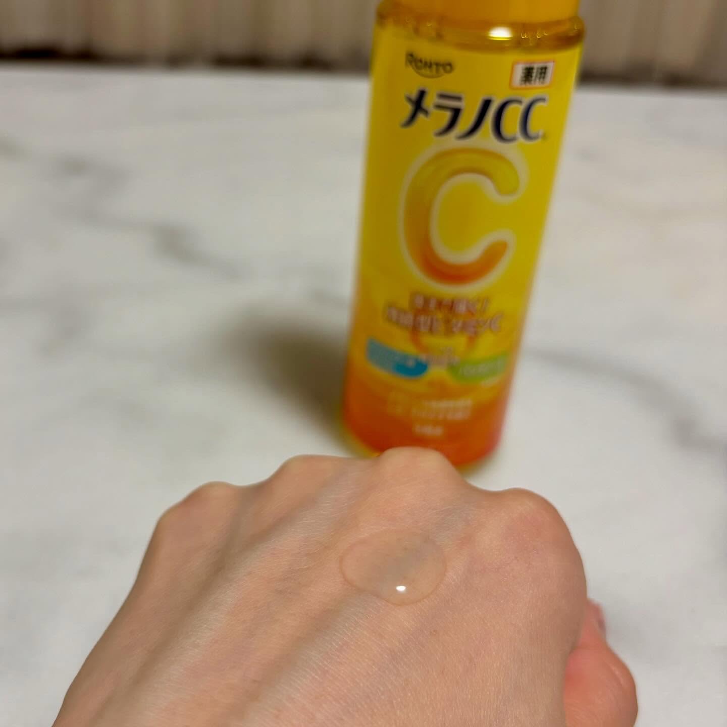 薬用しみ対策 美白化粧水/メラノCC/化粧水を使ったクチコミ（2枚目）