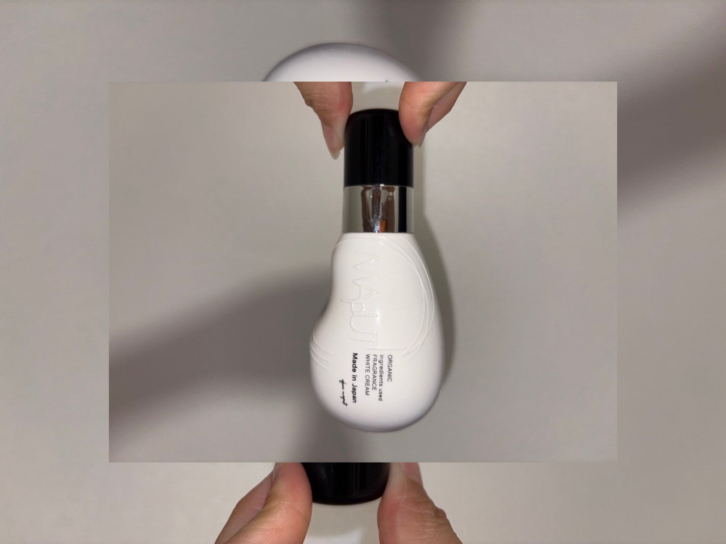 オーガニックフレグランスホワイトクリーム/MAPUTI/デリケートゾーンケアを使ったクチコミ(1枚目)