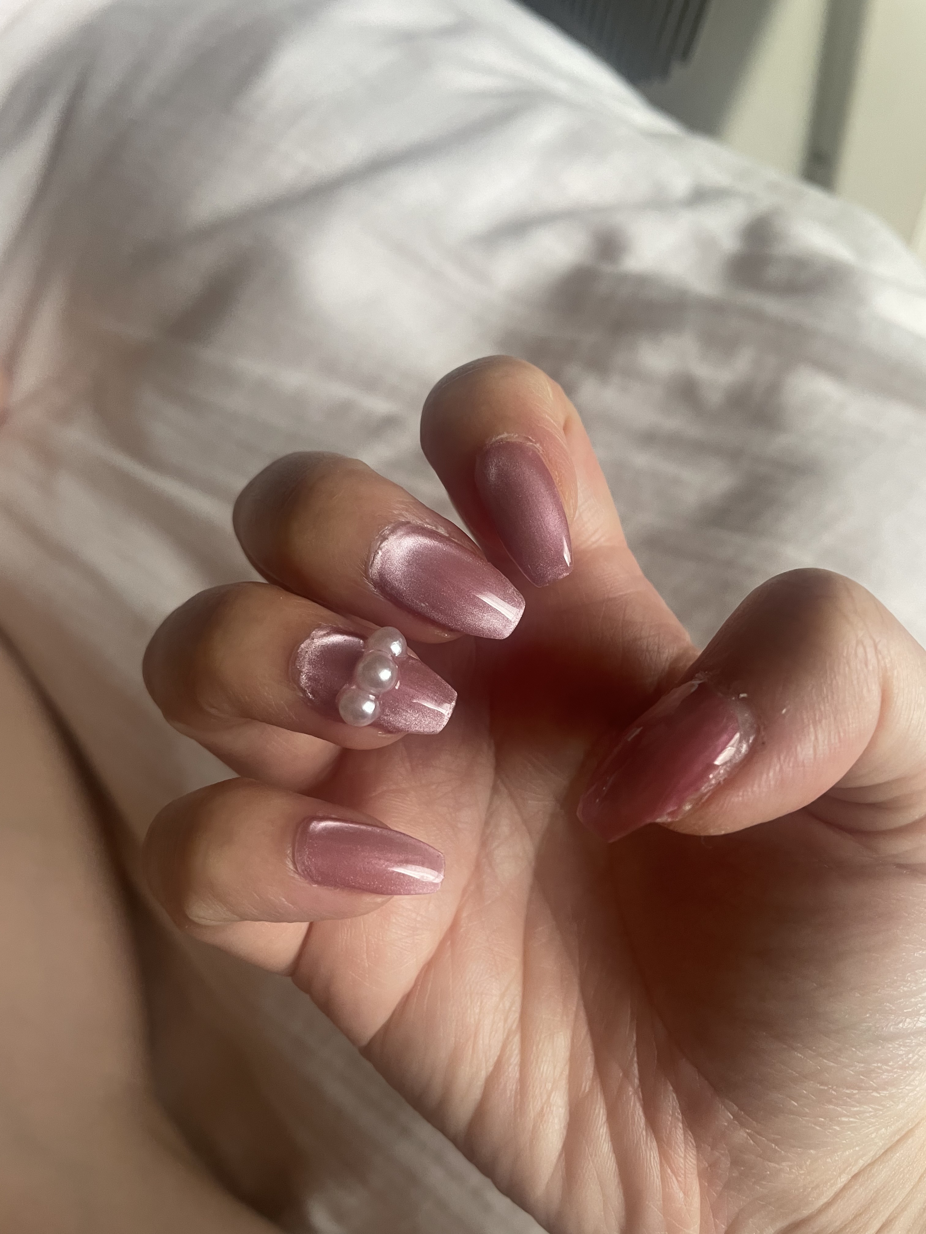 モア クリアネイルチップ ショートバレリーナ/ネイルマップ/ネイルチップ・パーツを使ったクチコミ（1枚目）