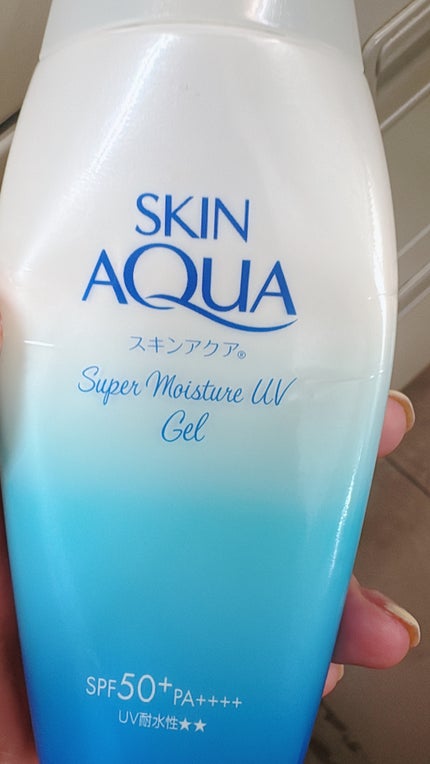 スキンアクア スーパーモイスチャージェル/スキンアクア/日焼け止めジェルを使ったクチコミ(1枚目)