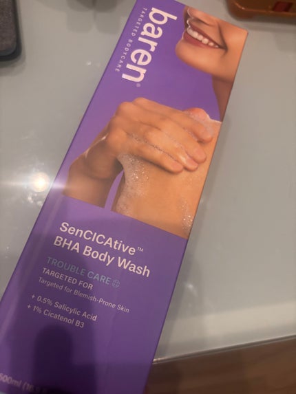 SenCICAtive BHA ボディウォッシュ/BAREN/ボディソープを使ったクチコミ(1枚目)