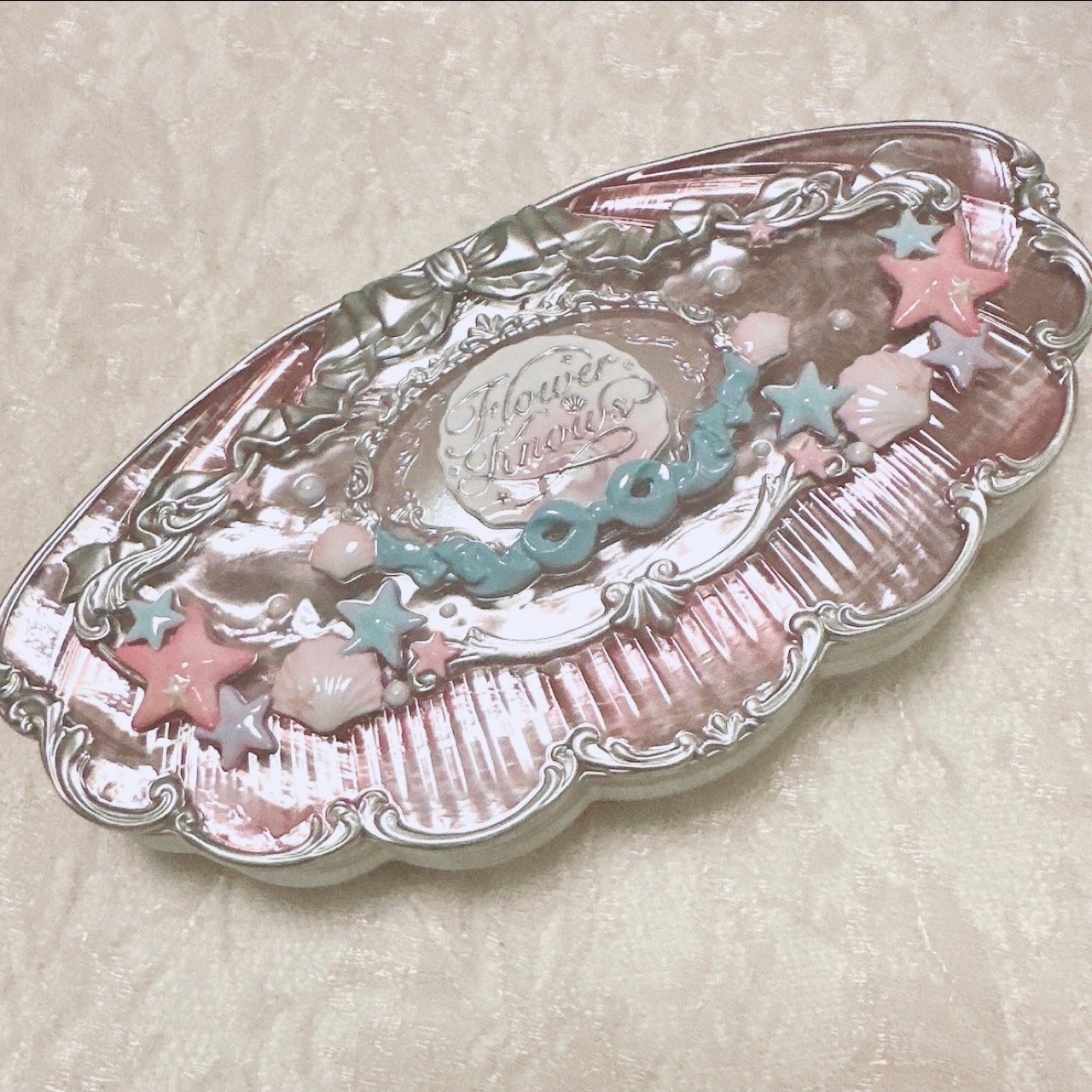 シェルズジュエルコレクション 6色アイシャドウパレット/FlowerKnows/アイシャドウパレットを使ったクチコミ(5枚目)