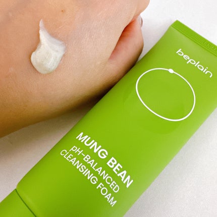 緑豆弱酸性洗顔フォーム/beplain/洗顔フォームを使ったクチコミ(2枚目)