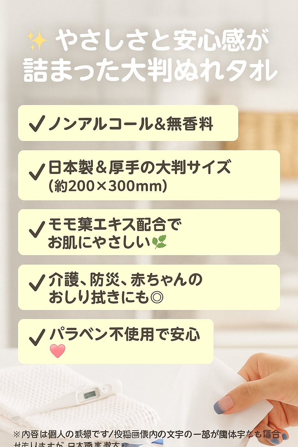 大人のぬれタオル/SaSaYell/ボディシートを使ったクチコミ（3枚目）