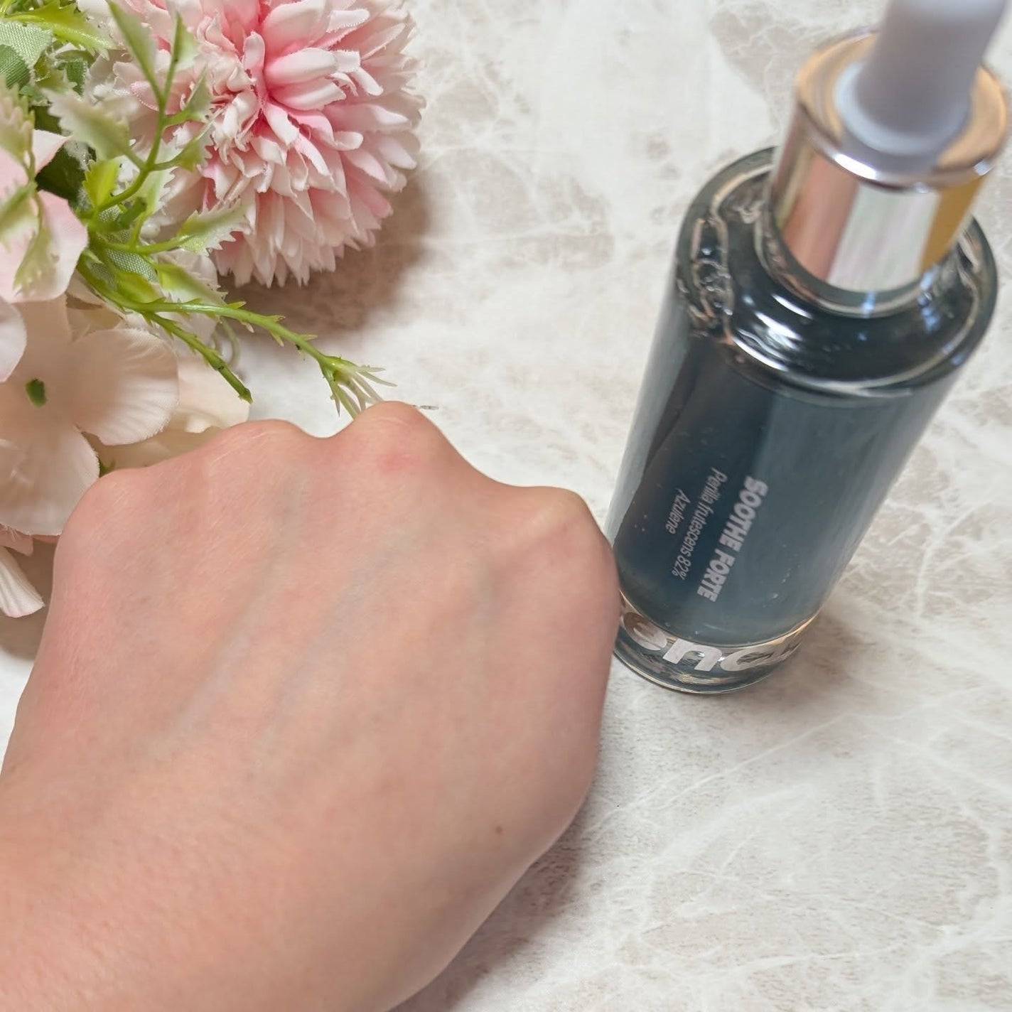 SOOTHE FORTE SERUM/essenciel/ブースター・導入液を使ったクチコミ(5枚目)