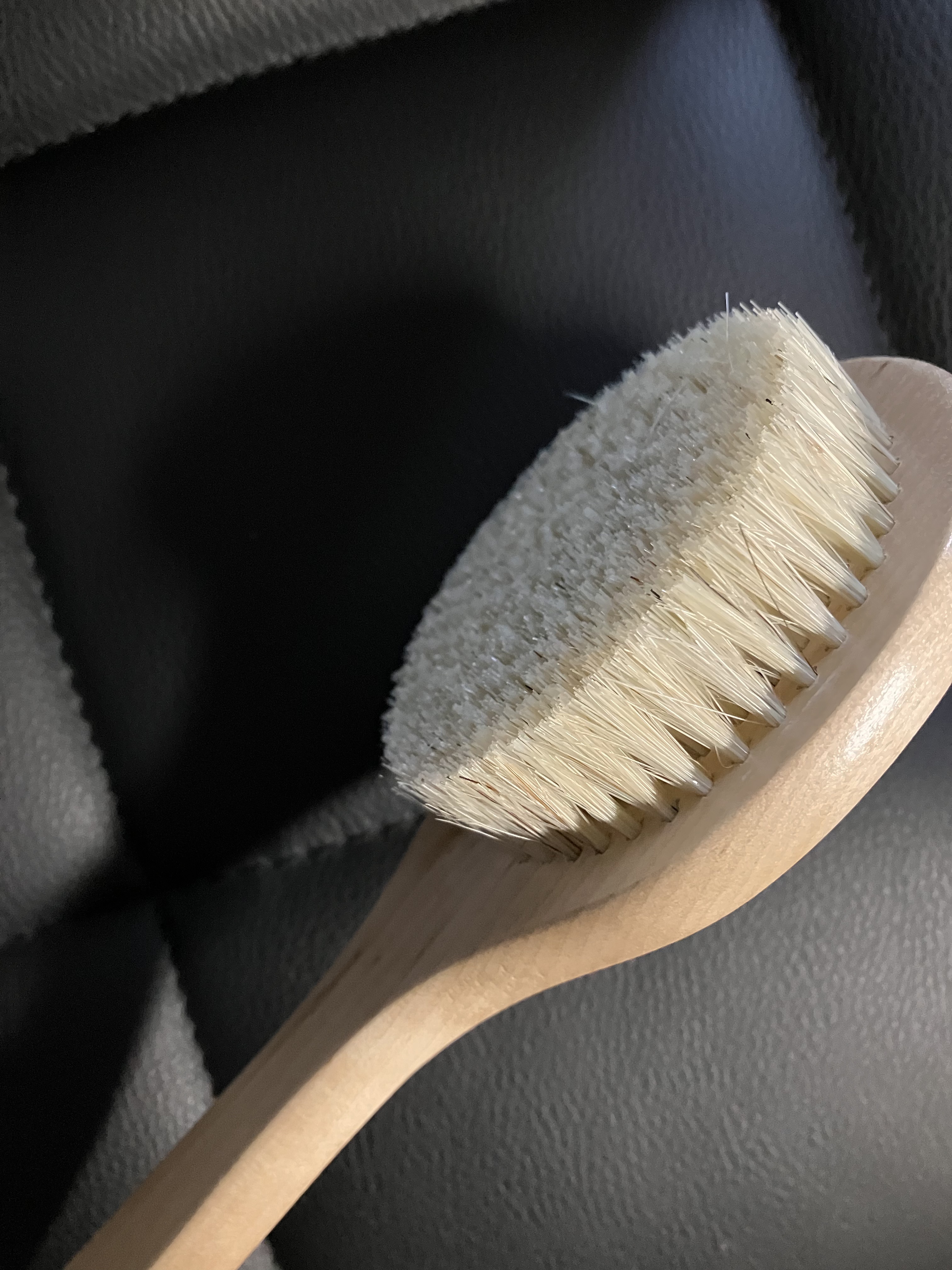 100％天然素材のボディブラシ/DAISO/バスグッズを使ったクチコミ（2枚目）