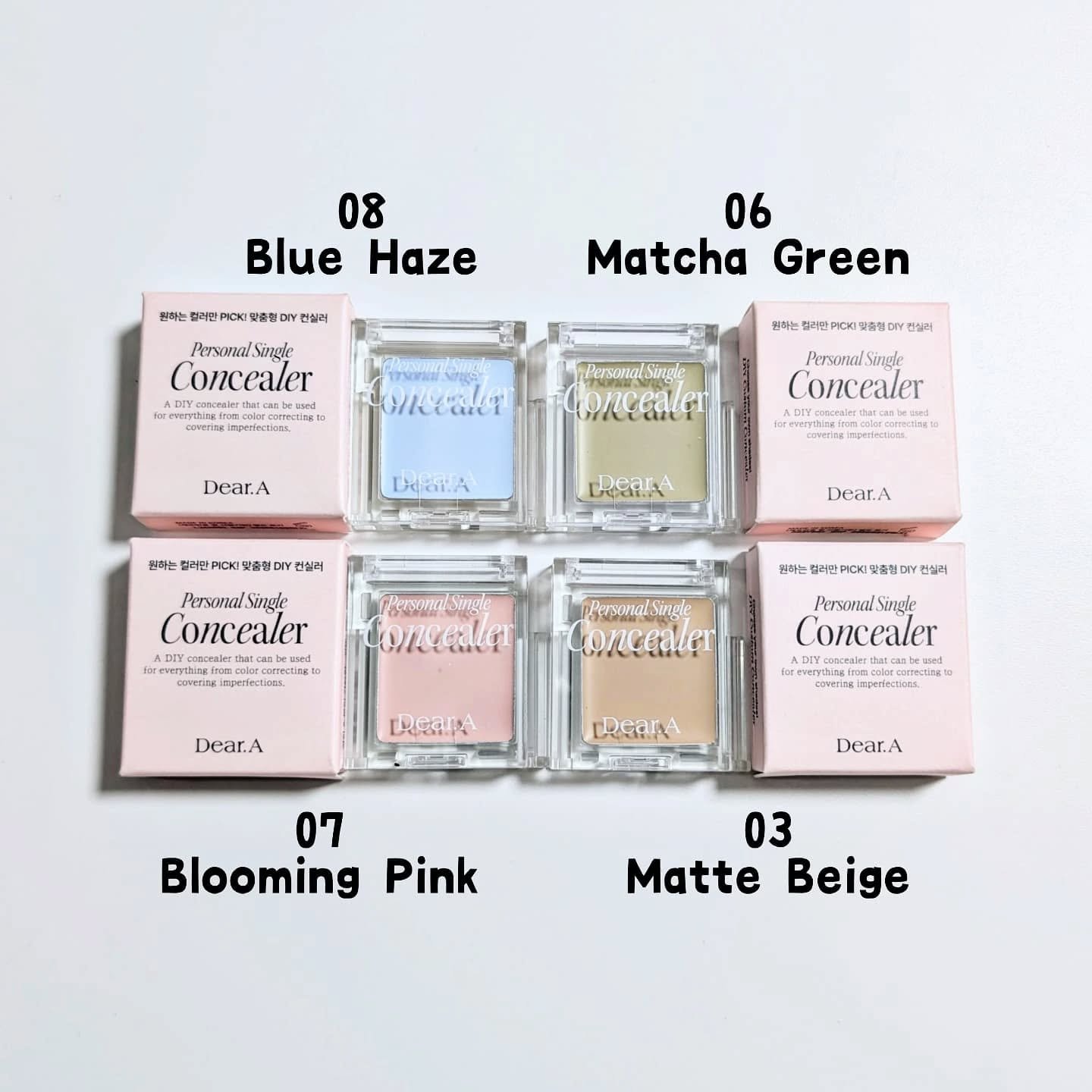 パーソナルシングルコンシーラー/Dear.A/パレットコンシーラーを使ったクチコミ（3枚目）