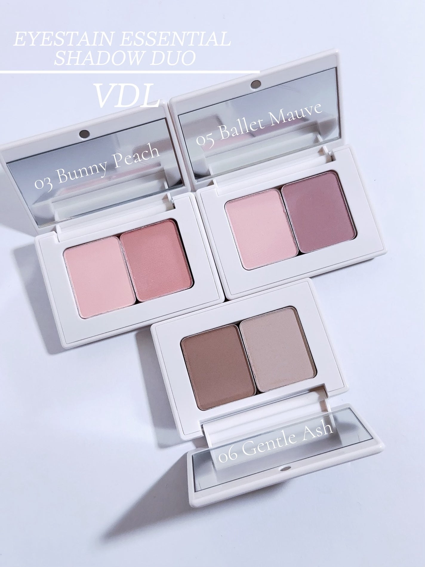 アイステイン エッセンシャル シャドウ デュオ/VDL/アイシャドウパレットを使ったクチコミ(2枚目)