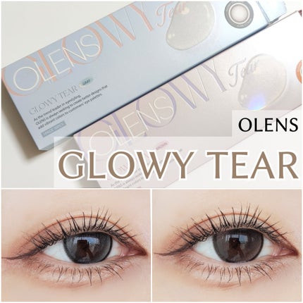 Glowy Tear 1day/OLENS/ワンデー(1DAY)カラコンを使ったクチコミ(2枚目)